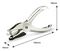 PF25A001 - Single Hole Punch, Chrome