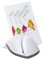 1333 - Desktop Paper Holder, 6 Pack Assorted Colours
