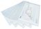 1588 - A5 Transparent Popper Wallets, Clear 5 Pack