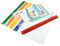 1503 - A4+ Zippi Document Bags with Metal Zip, Assorted 5 Pack
