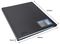 1650 - A4 Germ-Savvy Antibacterial Hardcover Display Book, 36 Pockets