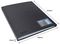 1651 - A4 Germ-Savvy Antibacterial Hardcover Display Book, 50 Pockets