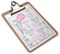 1402 - A5 Heavy Duty Hardboard Clipboard, Brown