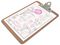 1402 - A5 Heavy Duty Hardboard Clipboard, Brown