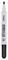 W2147304 - Bullet Tip Whiteboard Marker Pens, Black 12 Pack