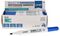 W2147311 - Bullet Tip Whiteboard Marker Pens, Blue 12 Pack