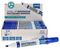W2147281 - Chisel Tip Whiteboard Marker Pens, Blue 12 Pack