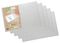 ECO034 - A3 Clear Press Stud Wallets, 5 Pack