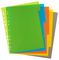 ECO072 - A4 Wide Index File Dividers, 5 Pack