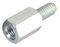 005.14.101 - M4 Metal Hex-Standoff / Spacer, Zinc Plated Steel, 10mm
