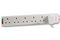 PELB1688 - 6 Gangs Surge Protected Mains Extension Lead, 5m, White