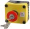1DE.01.03AB-POS - Emergency Stop Pushbutton, Key Reset EN418