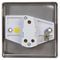 VX1020SSN - 1 Gang 2 Way 10AX Light Switch, Brushed Stainless Steel / White