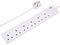 PELB1722 - 6 Gang Switched Mains Extension Lead, 5m, White