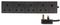 PELB1744 - 4 Gang Mains Extension Lead, 500mm, Black