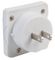 PELB1881 - UK to US Travel Adaptor, Twin Pack