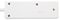 PELB1913 - 2 Gang Mains Extension Lead, 2m, White