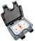 WP22RCD-01 - 13A 2 Way Outdoor Switched Mains Sockets with RCD, Polycarbonate Faceplate