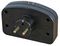 PEL00425 - Twin European Plug Adaptor with USB - Black