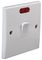 PEL01398 - 1-Gang Rounded Edge DP Wall Switch with Neon Indicator, 20A, 250V
