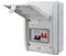 CFGAR2-01 - Garage Kit Consumer Unit, 100A Switch, 6A & 16A MCBs, IP65