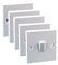 PELB1126 - Light Switches<bold>, </bold>1 Gang, 2 Way, 10AX, White, Pack of 5