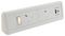 P-PACK DESK 2WU - P-Pack Desktop Power & USB Charging Unit, 2 Gang, 1x USB A, 1x USB C, White