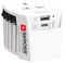 1.302962 - MUV USB Travel Adaptor, 1x USB A, 1x USB C, 250V, 2.5A