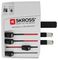 1.302962 - MUV USB Travel Adaptor, 1x USB A, 1x USB C, 250V, 2.5A