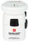 1.302539 - PRO World & USB Travel Adaptor, 1x USB A, 250V, 7A