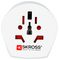 1.500215-E - Combo World to India Travel Adaptor, 250V, 5A