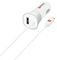 2.900617 - USB Car Charger, 1x USB A, 1x Micro USB, 5V, 1A/2A