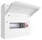 CUEB10MS8 - Metal Consumer Unit, 10 Way, 100A Mains Switch