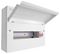 CUEB14MS12 - Metal Consumer Unit, 14 Way, 100A Mains Switch