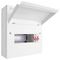 CUEB8MS6 - Metal Consumer Unit, 8 Way, 100A Mains Switch