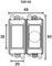 GM150BK - Dimmer Mounting Kit, 2 Modules