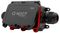 QOE8342BLK - Q-Nect Connection Box, 4 Pole, 2 Way, 24A, Black/Red, IP68