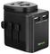 BM-TA250 - World to World Travel Adaptor, 2x USB A