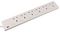 PELB2420 - 6 Gang Switched Mains Extension Lead, 3m, White