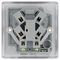 NBS54-01 - Unswitched Fused Connection Unit, 13A, Brushed Steel