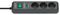 1158820315 - 3 Gang Eco-Line Mains Extension with Surge Protection, 1.5m, Anthracite