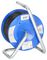 1079180004 - 4 Gang Garant Kompakt Cable Reel, 230V AC, 16A, 15m