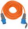 1167650625 - CEE Mains Extension Cable for Camping/Maritime, 230V AC, 16A, 25m, Orange, IP44