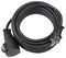 1166810 - Mains Extension Cable for Construction Sites, 250V AC, 10m, Black, IP44