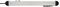 1391033540 - Premium-Alu-Line 5 Gang Mains Extension with USB, 2x USB A, 250V AC, 13A, 3m