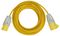 1166463 - Mains Extension Cable, 110V AC, 16A, 14m, Yellow, IP44