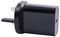 PELL0505 - USB C PD Mains Charger, 1x USB C, 20W, Black