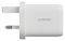2PWC65W02G-UK - GaN USB Mains Charger, 2x USB C, 65W