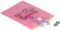 001-0003 - Pink Anti-Static Heat Seal Bags ESD-Safe, 10mm2 x 152mm, 100 Pack