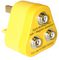 070-0011 - ESD Earth Triple Bonding Plug, 3x 10mm Studs